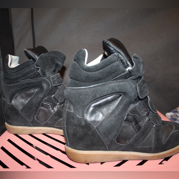 COPY - Isabel Marant Wedge Sneakers - Picture 6 of 16